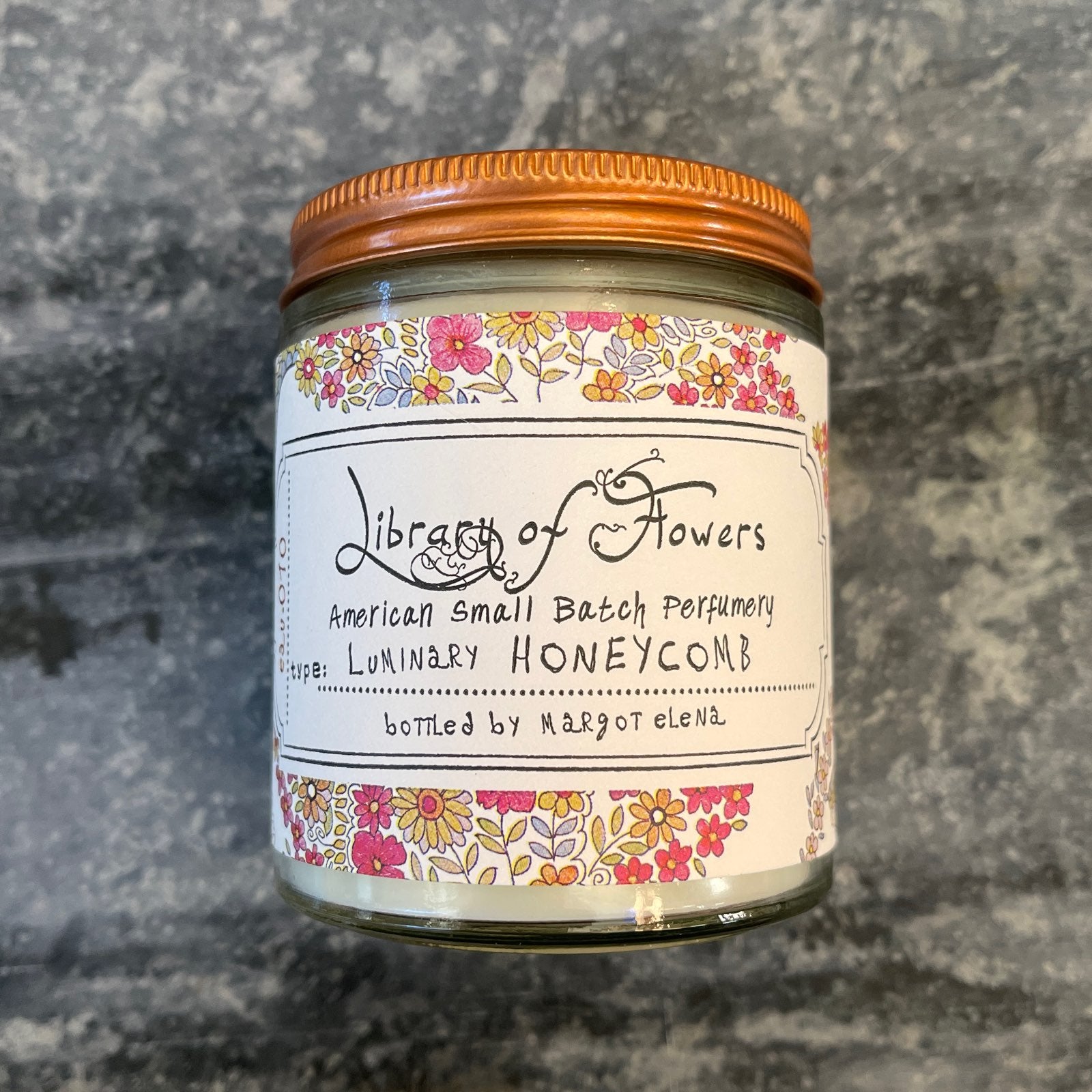 Library of Flowers Candle-Honeycomb 17Q2 Library of Flowers Candle-Honeycomb 17Q2